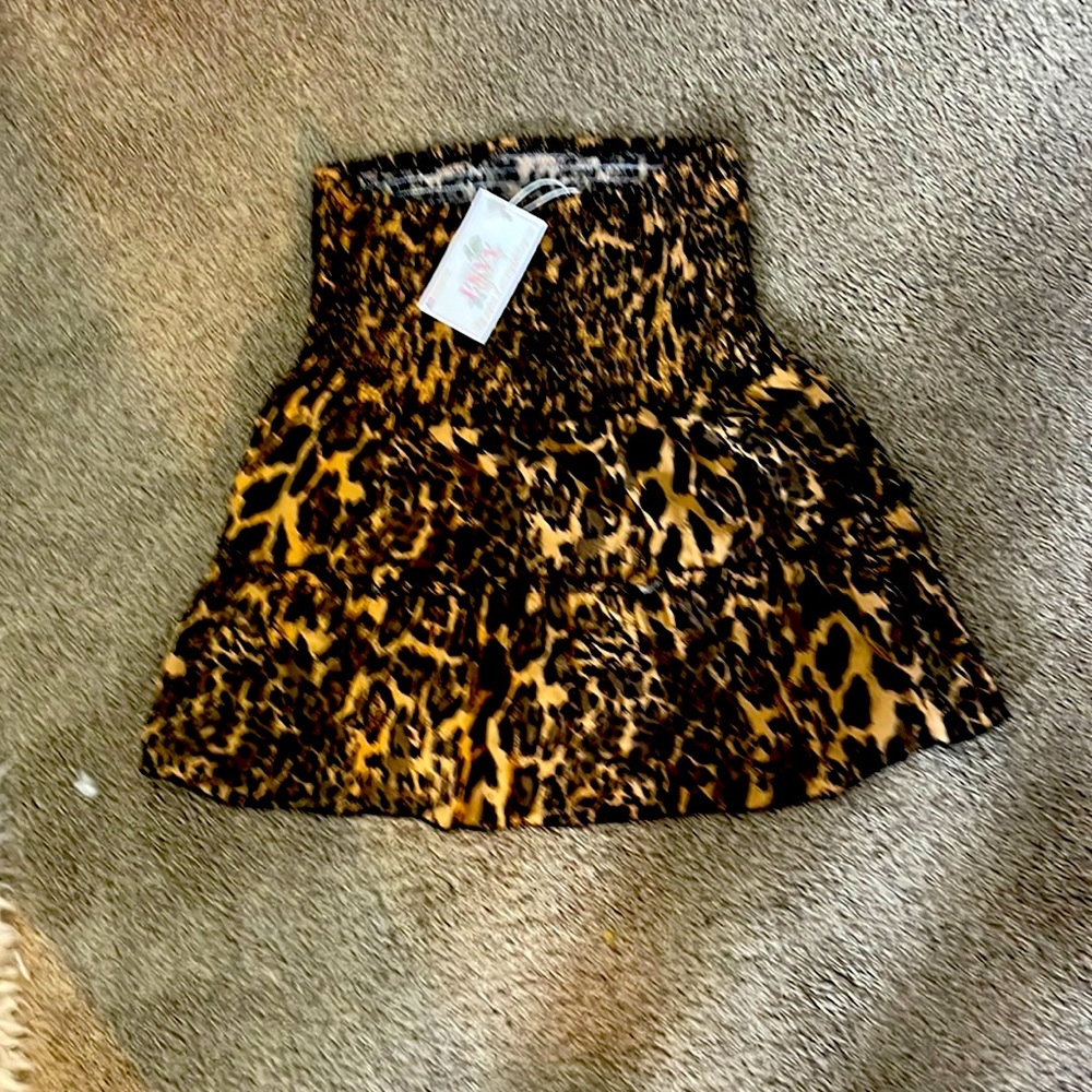 This skirt is soft and stretchy